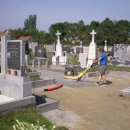 2008 Oprava hřbitova