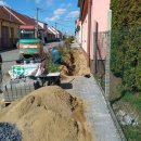 2017-2018 Výstavba nových chodníků v obci