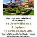 Zájezd do Jaroměřic nad Rokytnou a okolí 2021