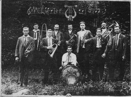 Místní kapela z roku 1921